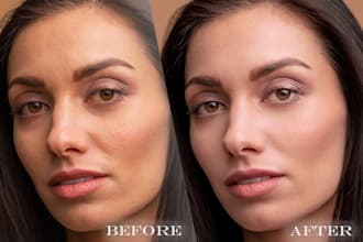 do high end photo editing and retouching