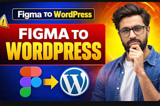 design redesign wix webflow figma xd psd to wordpress elementor website