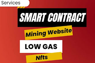 develop minting, staking and nft marketplaces with responsive UI