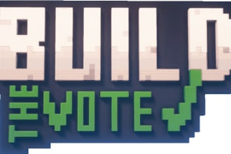 create your logo in minecraft