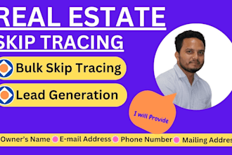 provide real estate skip tracing and bulk skip tracing