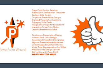 create a slide deck tailored to your specific needs