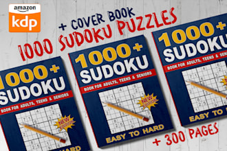 give you 1000 sudoku puzzles for adults