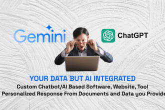 create personalized ai chatbot with openai chatgpt or google gemini