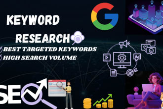 do  SEO keyword research and competitor analysis kgr method