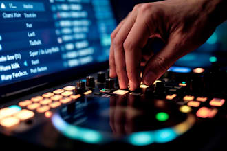 record a dj intro, dj drop and radio jingle