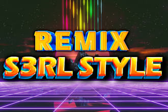 custom remix s3rl style