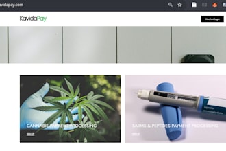 design sarms, peptides, steroids, dermal fillers website with payment gateway