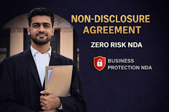 draft a non disclosure agreement x nda