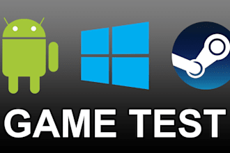 test your PC or mobile game and give you feedback