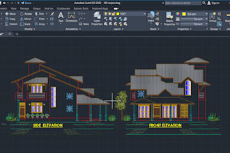 offer autocad drafting services, contour maps, cross sections, draftsman