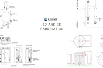 professional fabrication drawings for piping and mechanical