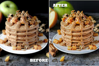 do food photo editing using lightroom photography pictures
