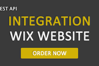 integrate third party rest api on your wix website