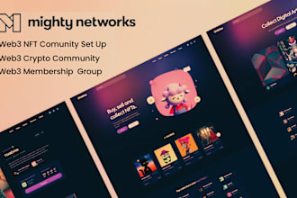 setup your web3 crypto community, build nft community  with token gate access