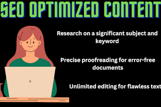 write SEO optimized content