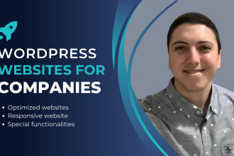 design your professional wordpress website for business