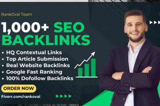 seo backlinks high da authority link building service for google ranking