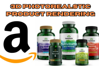 do amazon photorealistic photography 3d product rendering listing infographic