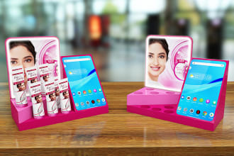 do product display counter top, posm items, retail solution