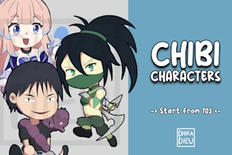 draw chibi of your character