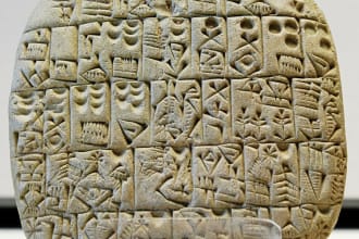 determine and translate your ancient cuneiform text