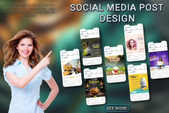 design social media post facebook google ads banner instagram post and story