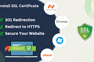 install the any SSL certificate on your domains