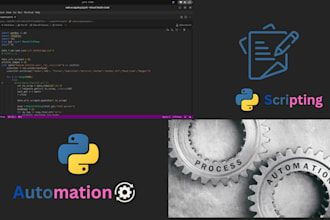 write a python script or bot to automate tasks