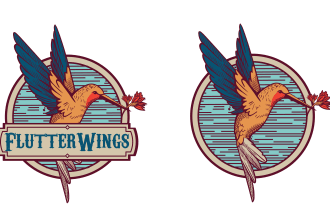 create vintage, mascot, logo, illustration for business