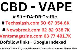 publish your cbd,vape article on high authority websites