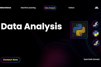 solve classification, regression and data analysis problems with python