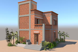 create 3d sketchup building model from your cad or 2d drawings