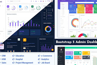 develop fully custom laravel CRM for your business or web portal