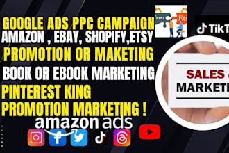do google ad amazon ppc kdp ads book, ebook promotion pinterest app marketing