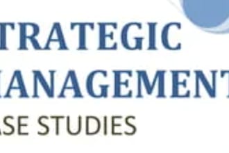 do business strategy and management tasks, case studies and reports