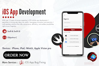be your iphone, ipad and apple watch app developer
