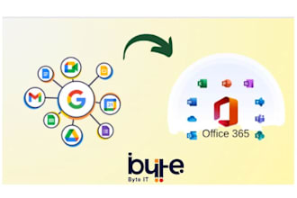 do migration from google workspace to microsoft 365