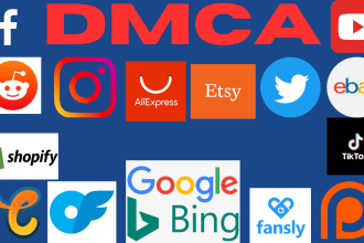 remove content on instagram,tiktok, google,onlyfans,reddit,shopify under dmca
