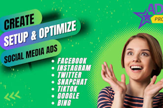 be your social media ads campaign manager
