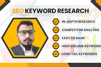 do SEO keyword research and competitor analysis