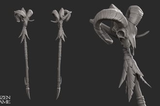 on this gig I will create a 3d model of a prop