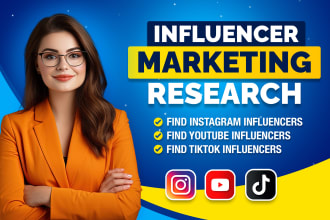 find best instagram, youtube, tiktok influencers list for influencer marketing