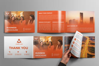 design brochure, catalog, booklet, newsletter, handbook, proposal