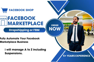 list products on the facebook marketplace, amazon to fb shop dropshipping VA