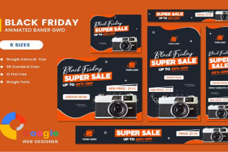 do animated HTML5 banner for google ads