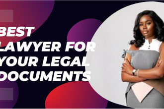 expertly write legal agreement, contract, documents,llc operating agreement
