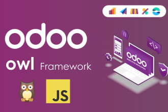 do odoo js, odoo owl js custom development and bug fix