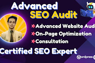 provide advanced technical SEO audit with consultation