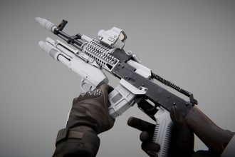 render your project, scene or animation with blender or marmoset toolbag